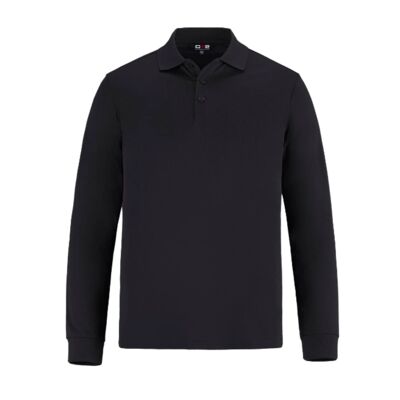 Birdie - Men's Long Sleeve Pique Mesh Polo Thumbnail