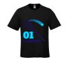 Parkour - Men's Crewneck Ring Spun Combed Cotton T-Shirt Bulk Order Thumbnail