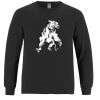 Breeze - Men's Long Sleeve Crewneck Ring Spun Combed Cotton Tee Thumbnail