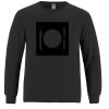 Breeze - Men's Long Sleeve Crewneck Ring Spun Combed Cotton Tee Thumbnail