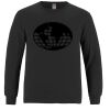 Breeze - Men's Long Sleeve Crewneck Ring Spun Combed Cotton Tee Thumbnail