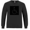 Breeze - Men's Long Sleeve Crewneck Ring Spun Combed Cotton Tee Thumbnail