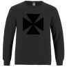 Breeze - Men's Long Sleeve Crewneck Ring Spun Combed Cotton Tee Thumbnail