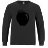 Breeze - Men's Long Sleeve Crewneck Ring Spun Combed Cotton Tee Thumbnail