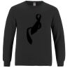 Breeze - Men's Long Sleeve Crewneck Ring Spun Combed Cotton Tee Thumbnail