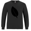 Breeze - Men's Long Sleeve Crewneck Ring Spun Combed Cotton Tee Thumbnail