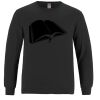 Breeze - Men's Long Sleeve Crewneck Ring Spun Combed Cotton Tee Thumbnail