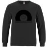 Breeze - Men's Long Sleeve Crewneck Ring Spun Combed Cotton Tee Thumbnail