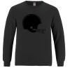 Breeze - Men's Long Sleeve Crewneck Ring Spun Combed Cotton Tee Thumbnail