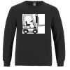Breeze - Men's Long Sleeve Crewneck Ring Spun Combed Cotton Tee Thumbnail