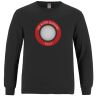 Breeze - Men's Long Sleeve Crewneck Ring Spun Combed Cotton Tee Thumbnail