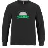 Breeze - Men's Long Sleeve Crewneck Ring Spun Combed Cotton Tee Thumbnail