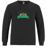 Breeze - Men's Long Sleeve Crewneck Ring Spun Combed Cotton Tee Thumbnail