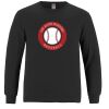 Breeze - Men's Long Sleeve Crewneck Ring Spun Combed Cotton Tee Thumbnail