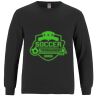 Breeze - Men's Long Sleeve Crewneck Ring Spun Combed Cotton Tee Thumbnail