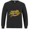 Breeze - Men's Long Sleeve Crewneck Ring Spun Combed Cotton Tee Thumbnail