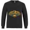Breeze - Men's Long Sleeve Crewneck Ring Spun Combed Cotton Tee Thumbnail