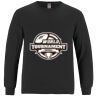 Breeze - Men's Long Sleeve Crewneck Ring Spun Combed Cotton Tee Thumbnail