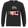 Breeze - Men's Long Sleeve Crewneck Ring Spun Combed Cotton Tee Thumbnail