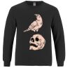 Breeze - Men's Long Sleeve Crewneck Ring Spun Combed Cotton Tee Thumbnail