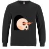 Breeze - Men's Long Sleeve Crewneck Ring Spun Combed Cotton Tee Thumbnail