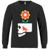 Breeze - Men's Long Sleeve Crewneck Ring Spun Combed Cotton Tee Thumbnail