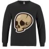 Breeze - Men's Long Sleeve Crewneck Ring Spun Combed Cotton Tee Thumbnail