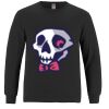 Breeze - Men's Long Sleeve Crewneck Ring Spun Combed Cotton Tee Thumbnail