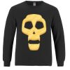 Breeze - Men's Long Sleeve Crewneck Ring Spun Combed Cotton Tee Thumbnail