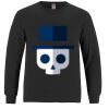 Breeze - Men's Long Sleeve Crewneck Ring Spun Combed Cotton Tee Thumbnail