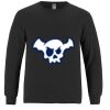 Breeze - Men's Long Sleeve Crewneck Ring Spun Combed Cotton Tee Thumbnail