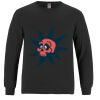 Breeze - Men's Long Sleeve Crewneck Ring Spun Combed Cotton Tee Thumbnail