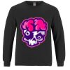 Breeze - Men's Long Sleeve Crewneck Ring Spun Combed Cotton Tee Thumbnail