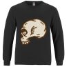 Breeze - Men's Long Sleeve Crewneck Ring Spun Combed Cotton Tee Thumbnail