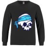 Breeze - Men's Long Sleeve Crewneck Ring Spun Combed Cotton Tee Thumbnail