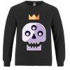 Breeze - Men's Long Sleeve Crewneck Ring Spun Combed Cotton Tee Thumbnail