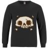 Breeze - Men's Long Sleeve Crewneck Ring Spun Combed Cotton Tee Thumbnail