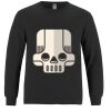 Breeze - Men's Long Sleeve Crewneck Ring Spun Combed Cotton Tee Thumbnail