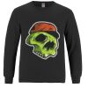Breeze - Men's Long Sleeve Crewneck Ring Spun Combed Cotton Tee Thumbnail