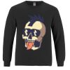 Breeze - Men's Long Sleeve Crewneck Ring Spun Combed Cotton Tee Thumbnail