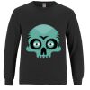 Breeze - Men's Long Sleeve Crewneck Ring Spun Combed Cotton Tee Thumbnail