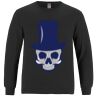 Breeze - Men's Long Sleeve Crewneck Ring Spun Combed Cotton Tee Thumbnail