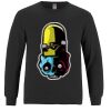 Breeze - Men's Long Sleeve Crewneck Ring Spun Combed Cotton Tee Thumbnail
