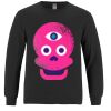 Breeze - Men's Long Sleeve Crewneck Ring Spun Combed Cotton Tee Thumbnail