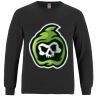 Breeze - Men's Long Sleeve Crewneck Ring Spun Combed Cotton Tee Thumbnail