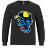 Breeze - Men's Long Sleeve Crewneck Ring Spun Combed Cotton Tee Thumbnail