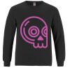 Breeze - Men's Long Sleeve Crewneck Ring Spun Combed Cotton Tee Thumbnail