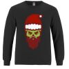 Breeze - Men's Long Sleeve Crewneck Ring Spun Combed Cotton Tee Thumbnail