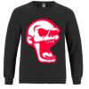 Breeze - Men's Long Sleeve Crewneck Ring Spun Combed Cotton Tee Thumbnail