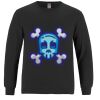 Breeze - Men's Long Sleeve Crewneck Ring Spun Combed Cotton Tee Thumbnail